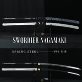 SWK-1110 Swordier Budget Line Nagamaki “长卷” , Spring Steel Blade.